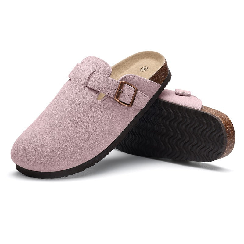 Suede Clogs