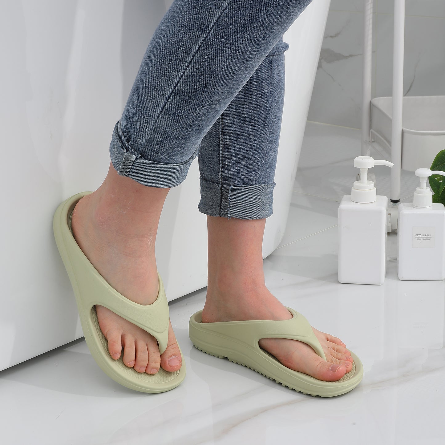 Ergonomic Flip Flop with Arch Support