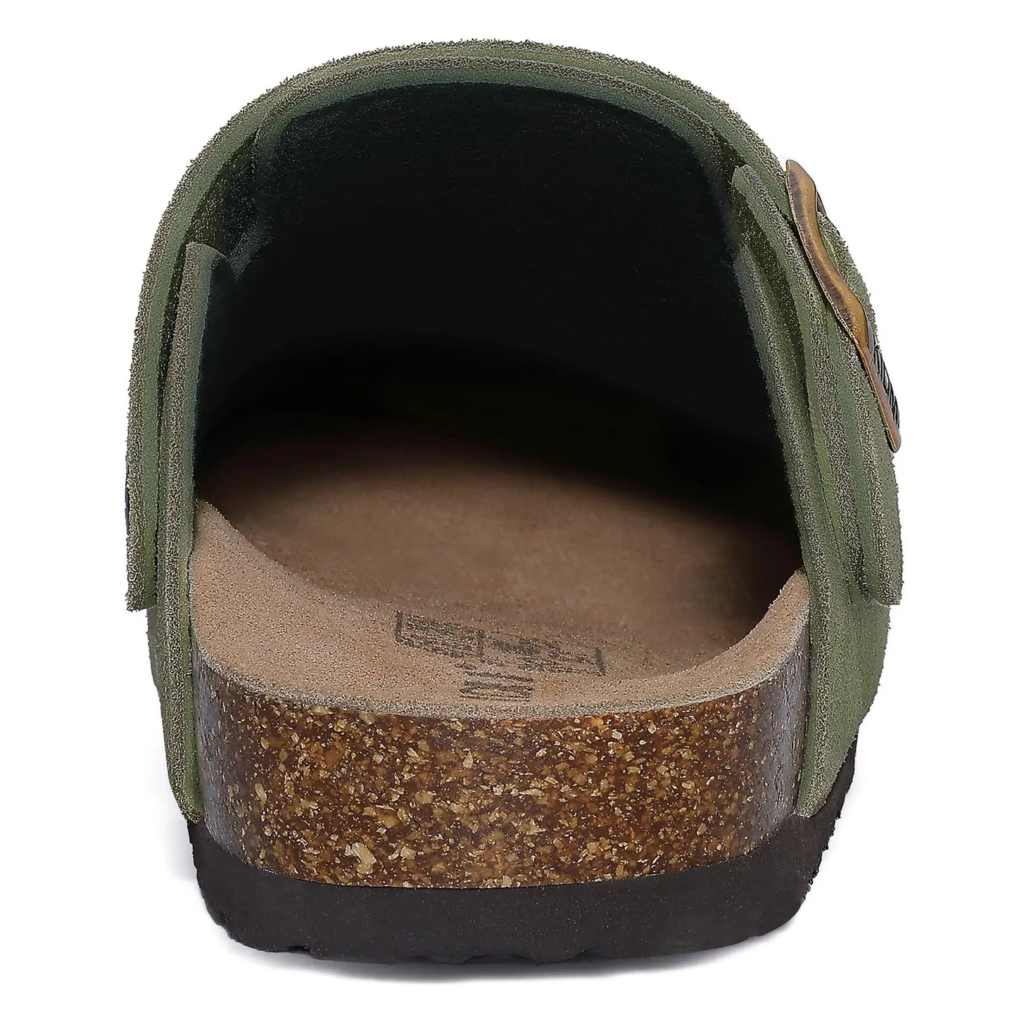 HearthBuckle Suede clogs