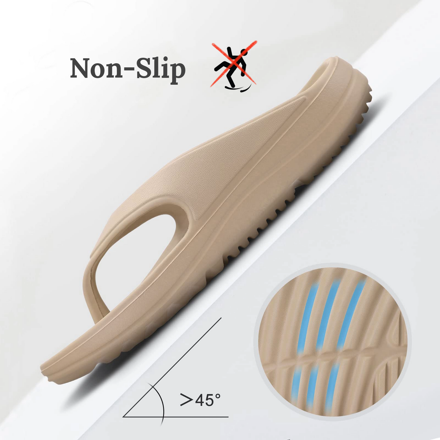 Ergonomic Flip Flop with Arch Support