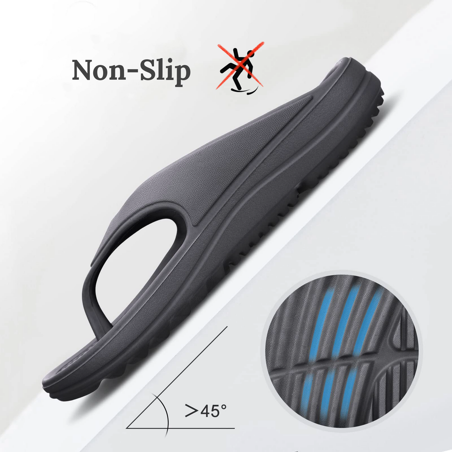 Ergonomic Flip Flop with Arch Support