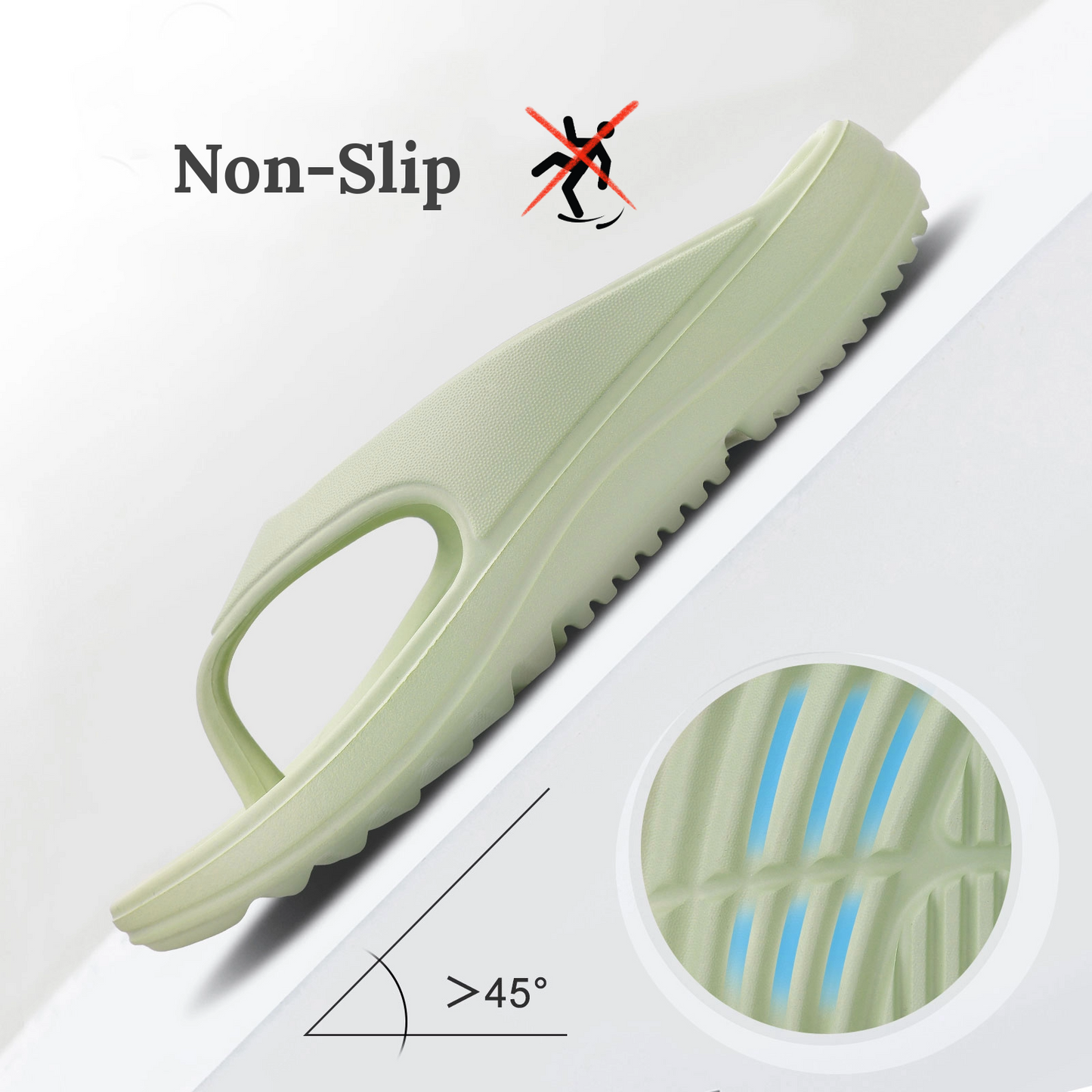 Ergonomic Flip Flop with Arch Support