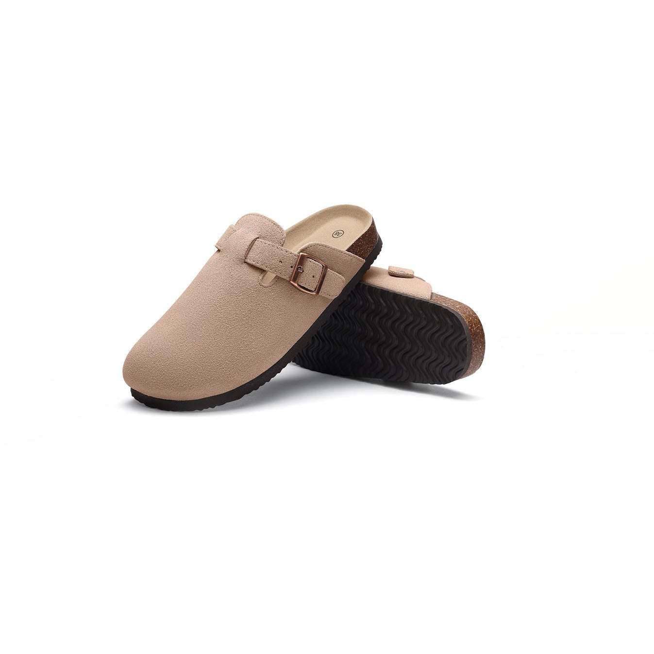 Suede Clogs