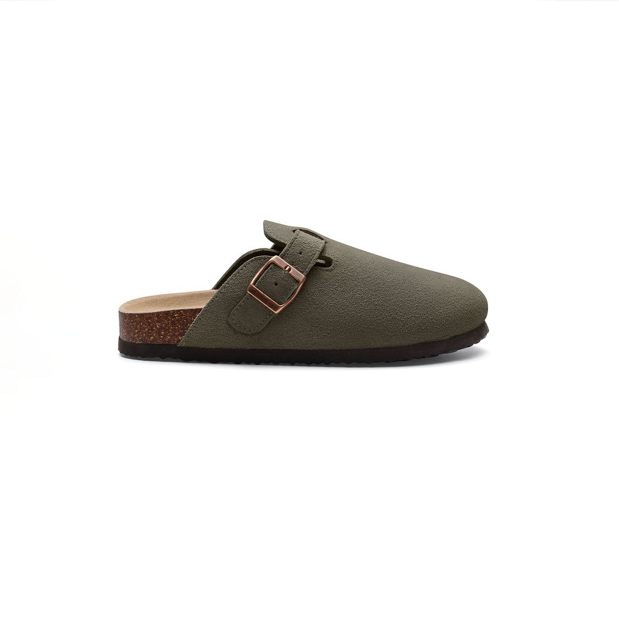 Suede Clogs