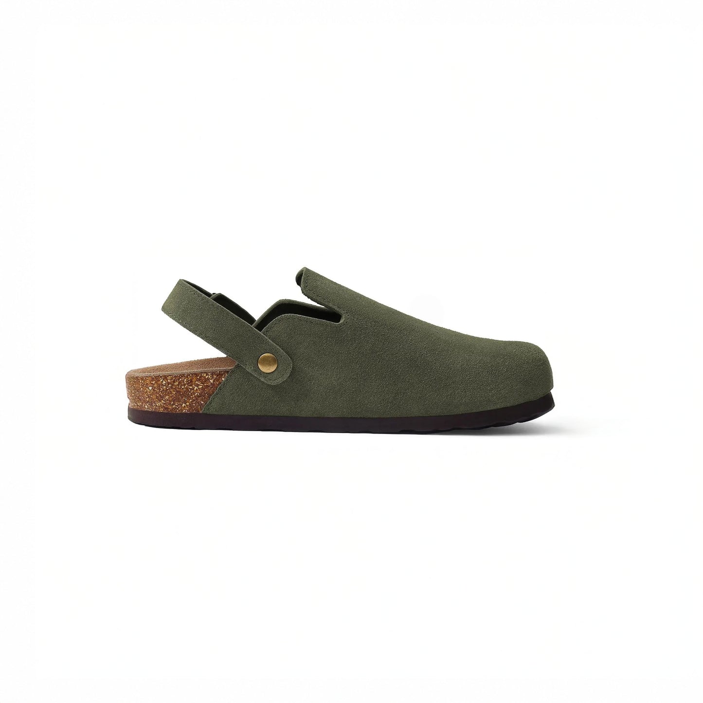 HearthBuckle Suede clogs