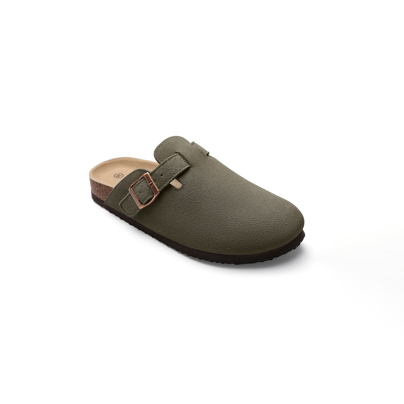 Suede Clogs