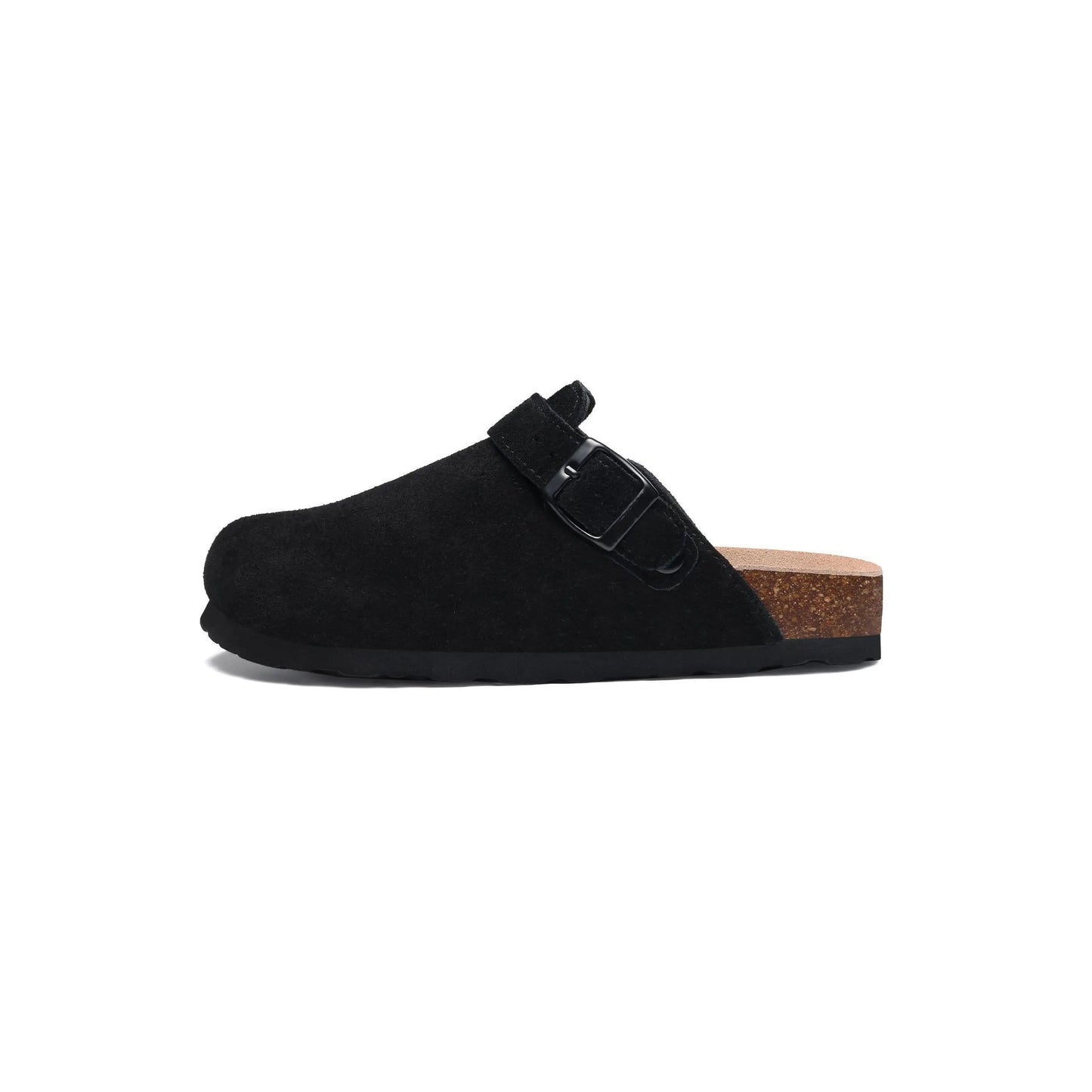 HearthBuckle Suede clogs