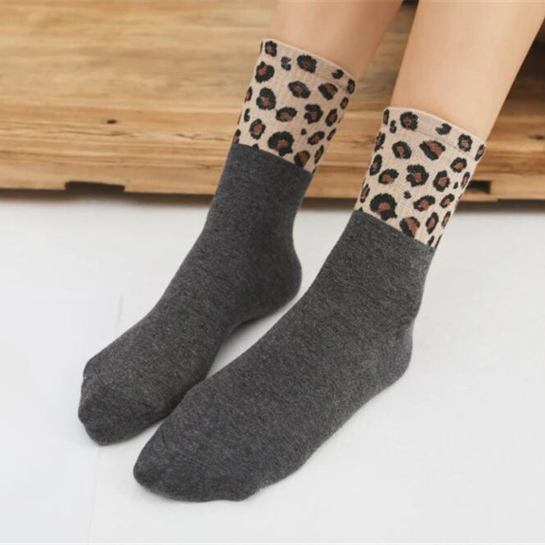 Koazzi - Cotton Leopard Socks