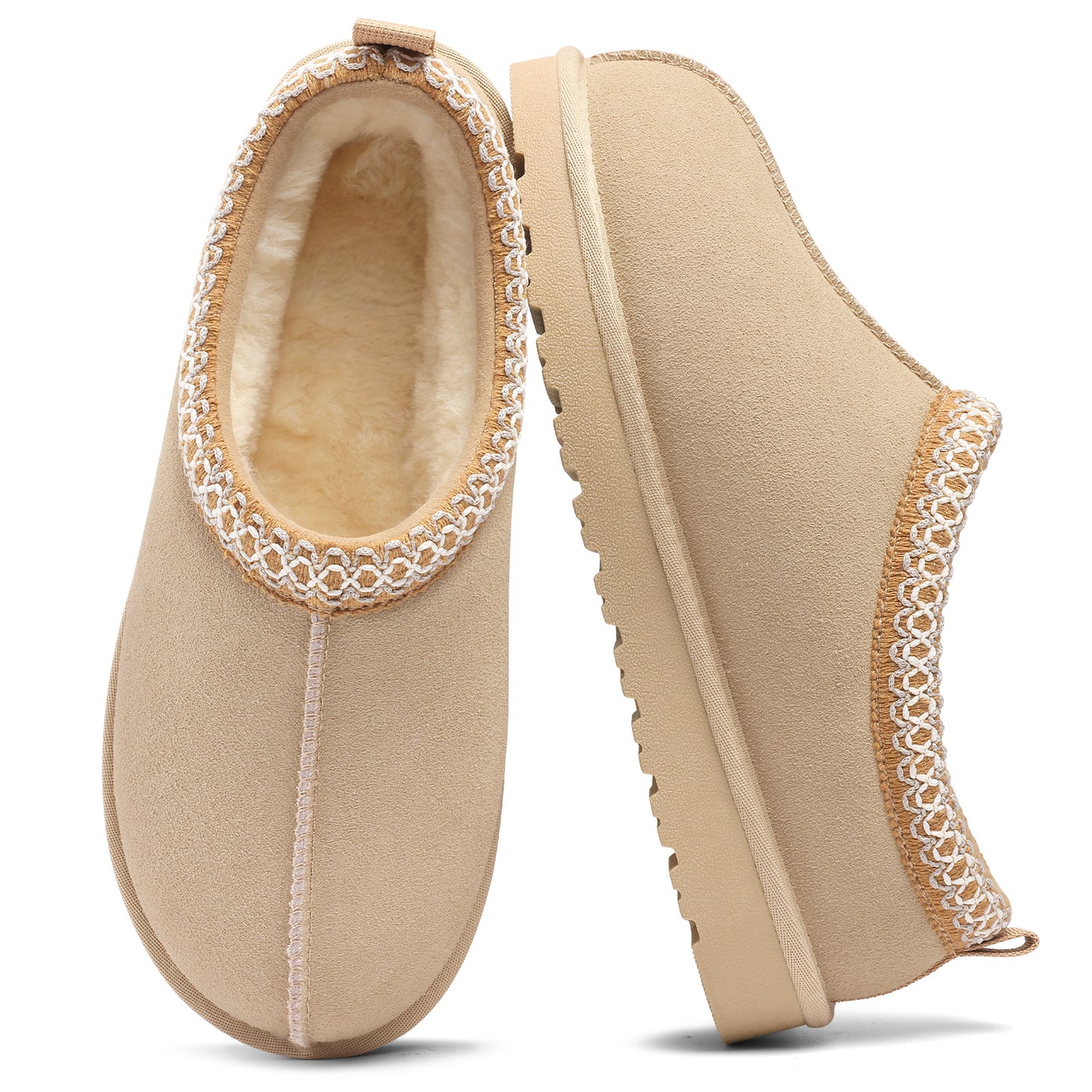 Cozy Suede Bootie Slipper