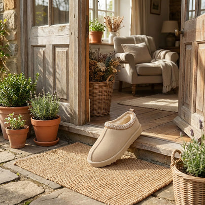 Cozy Suede Bootie Slipper