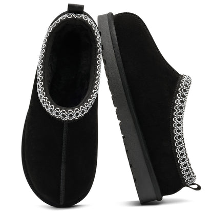 Cozy Suede Bootie Slipper