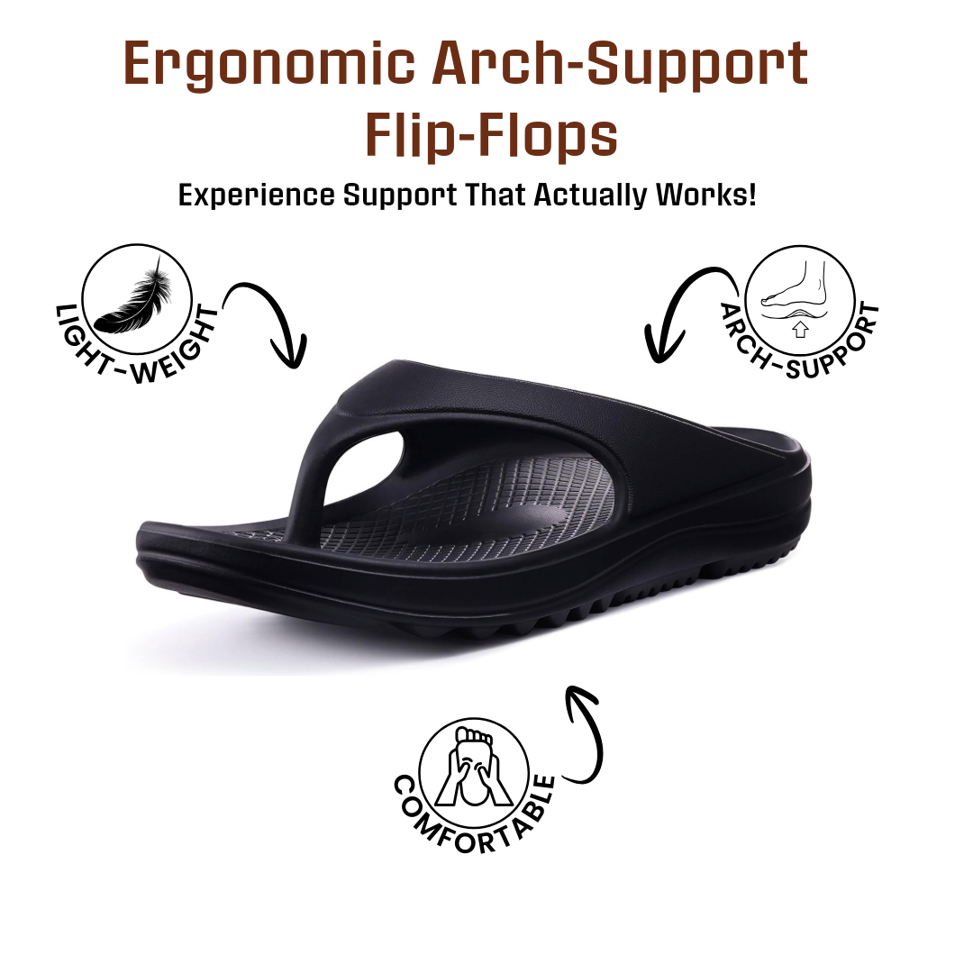 Ergonomic Flip Flop with Arch Support