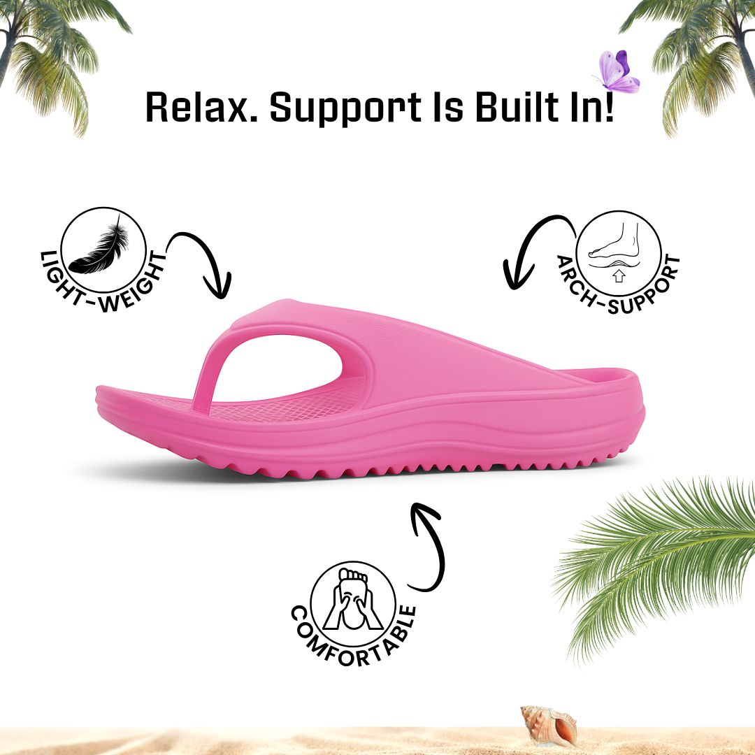 Ergonomic Flip Flop with Arch Support