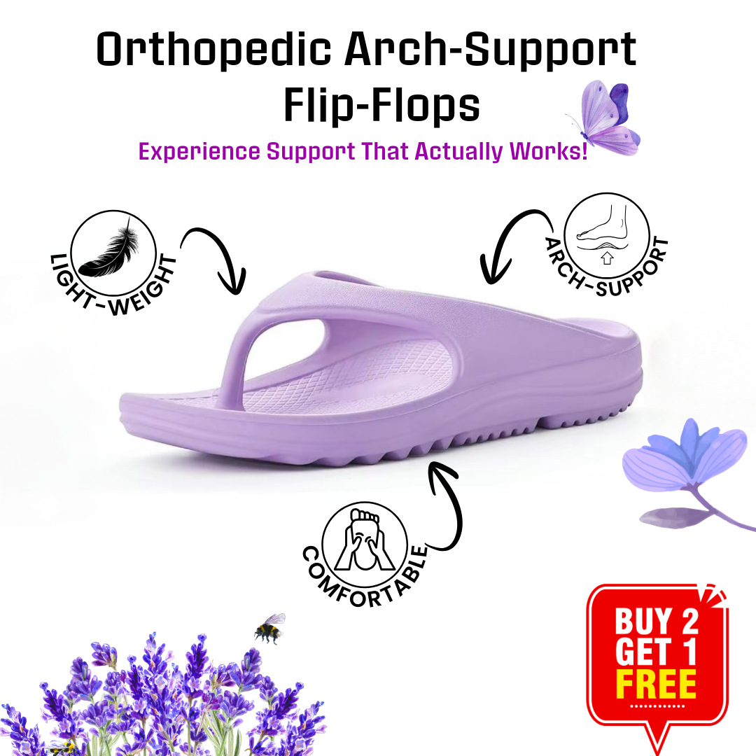 Ergonomic Flip Flop with Arch Support