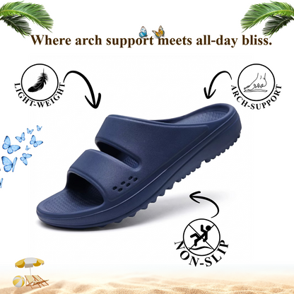 Ergonomic Slides with Arch-Support