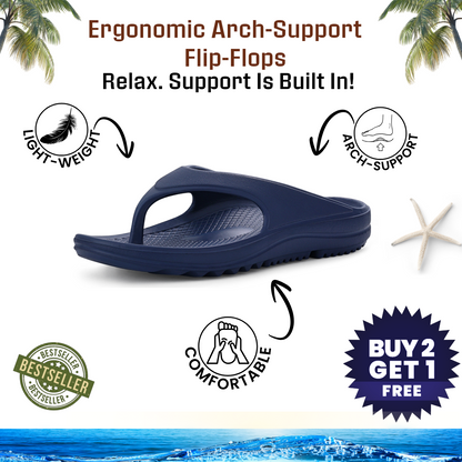 Ergonomic Flip Flop with Arch Support