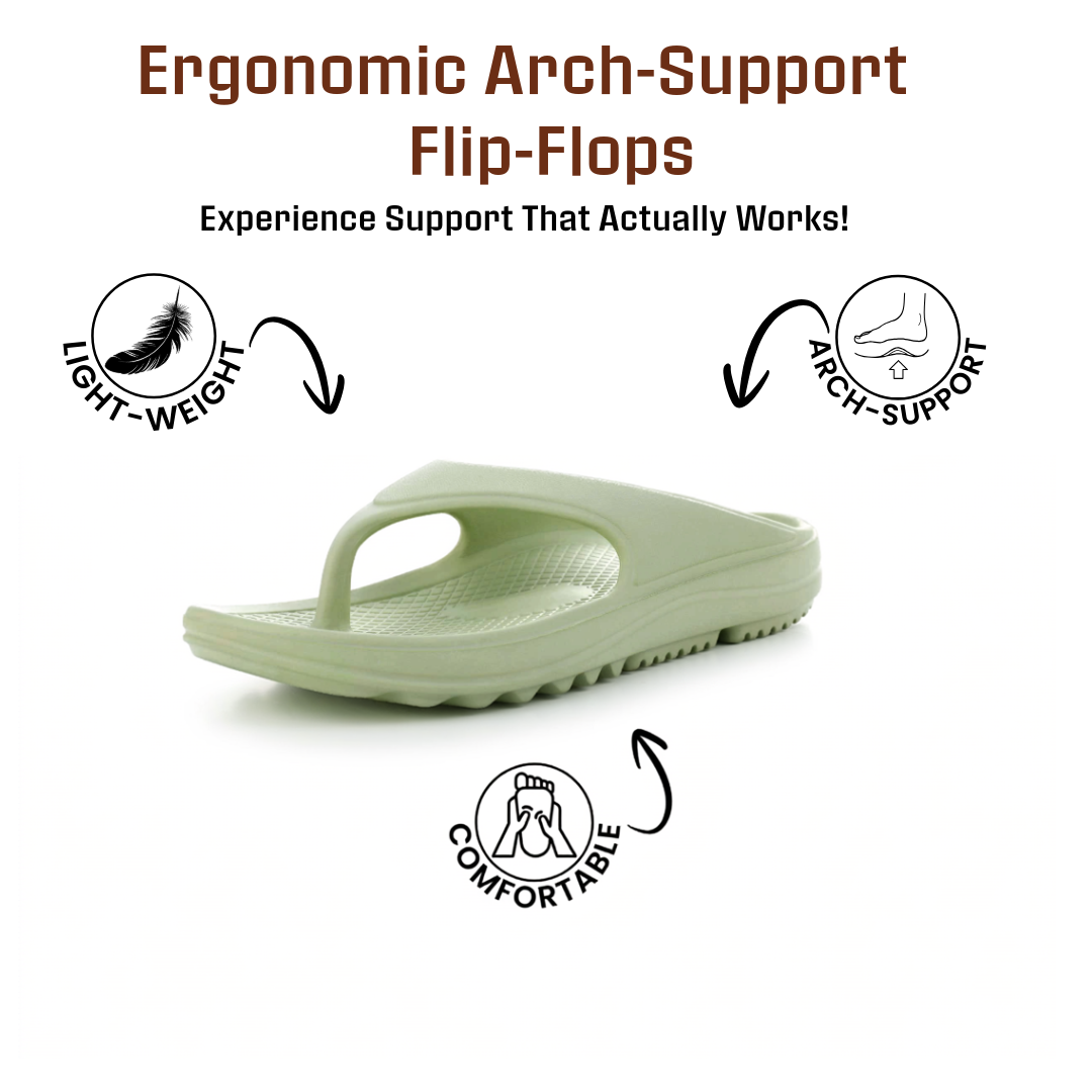Ergonomic Flip Flop with Arch Support