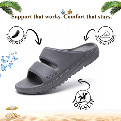 Ergonomic Slides with Arch-Support