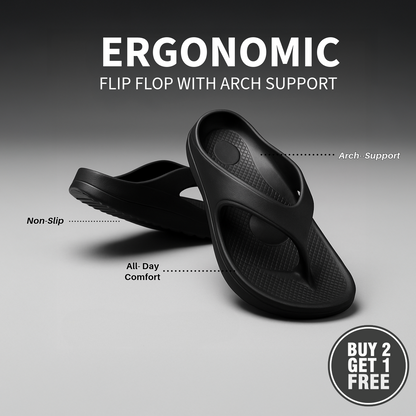 Ergonomic Flip Flop with Arch Support
