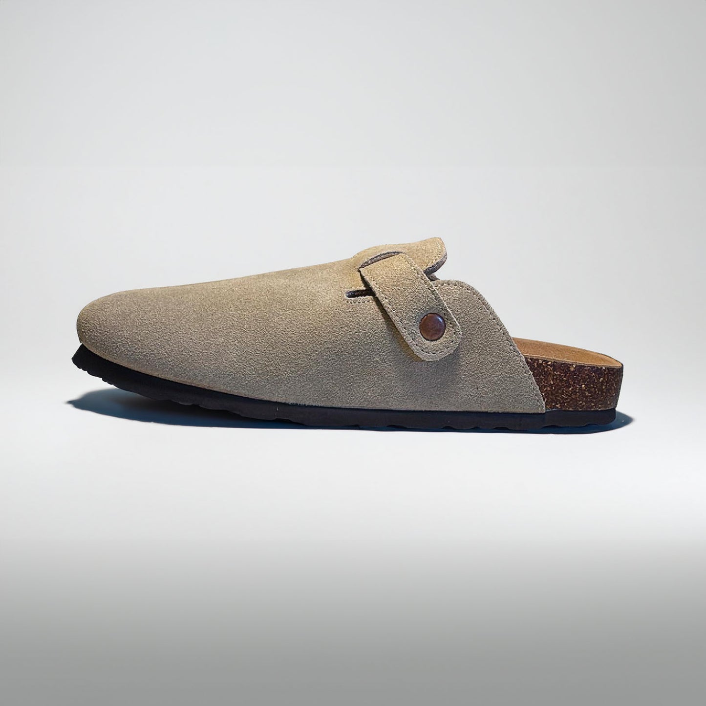 Suede Clogs