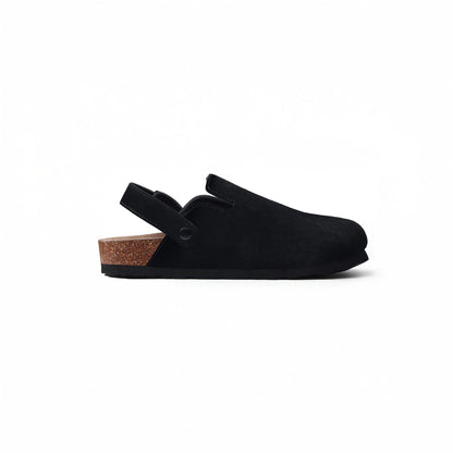 HearthBuckle Suede clogs