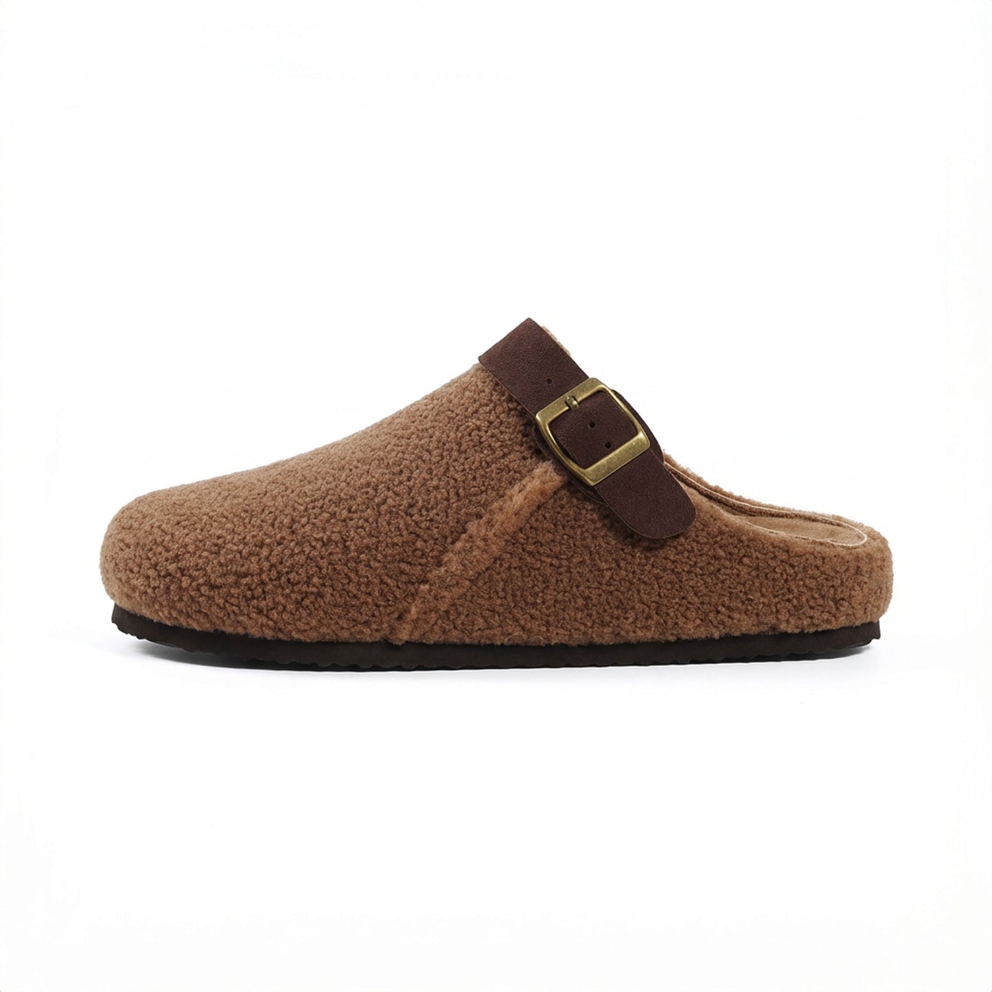 Women's Teddy Slippers - Adjustable Strap