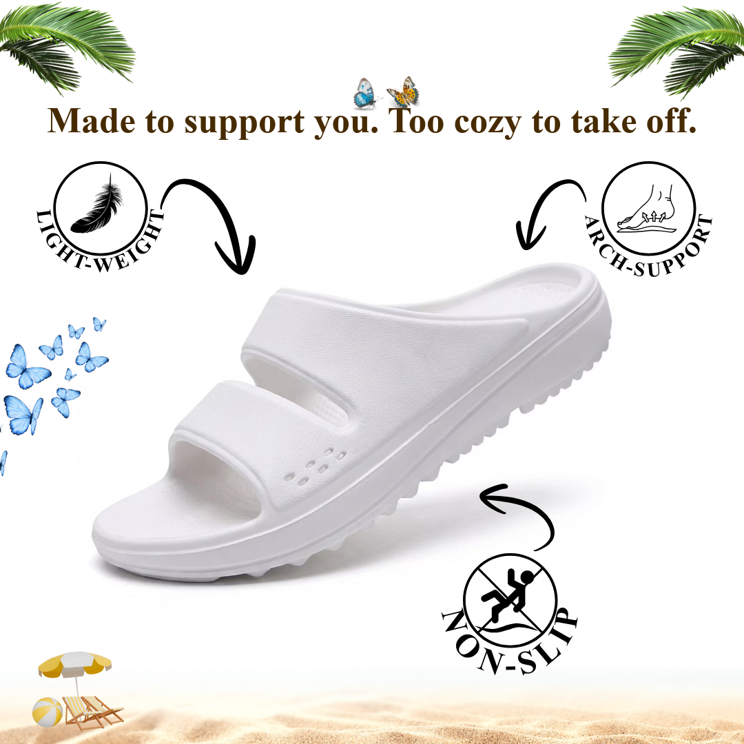 Ergonomic Slides with Arch-Support