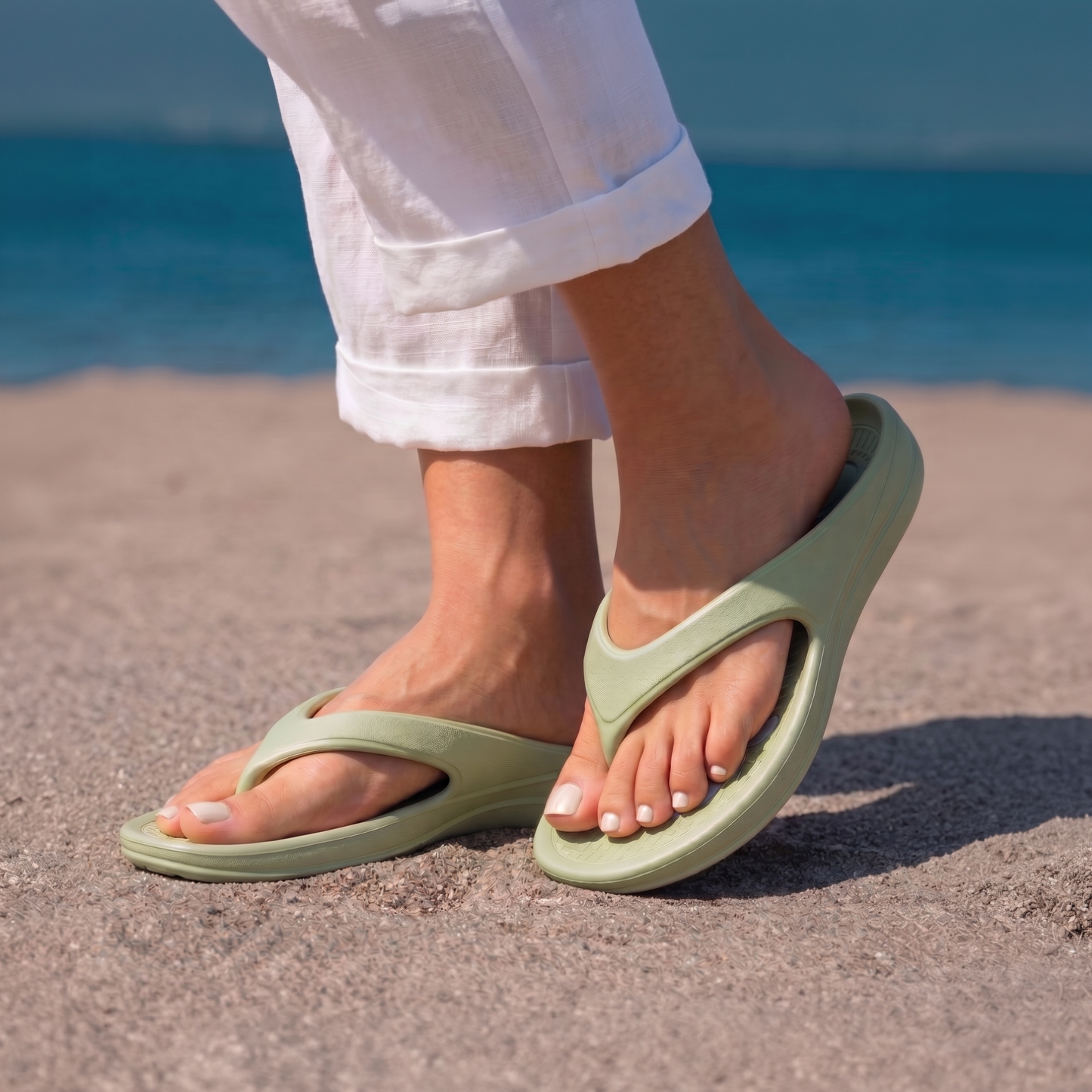 Ergonomic Flip Flop with Arch Support