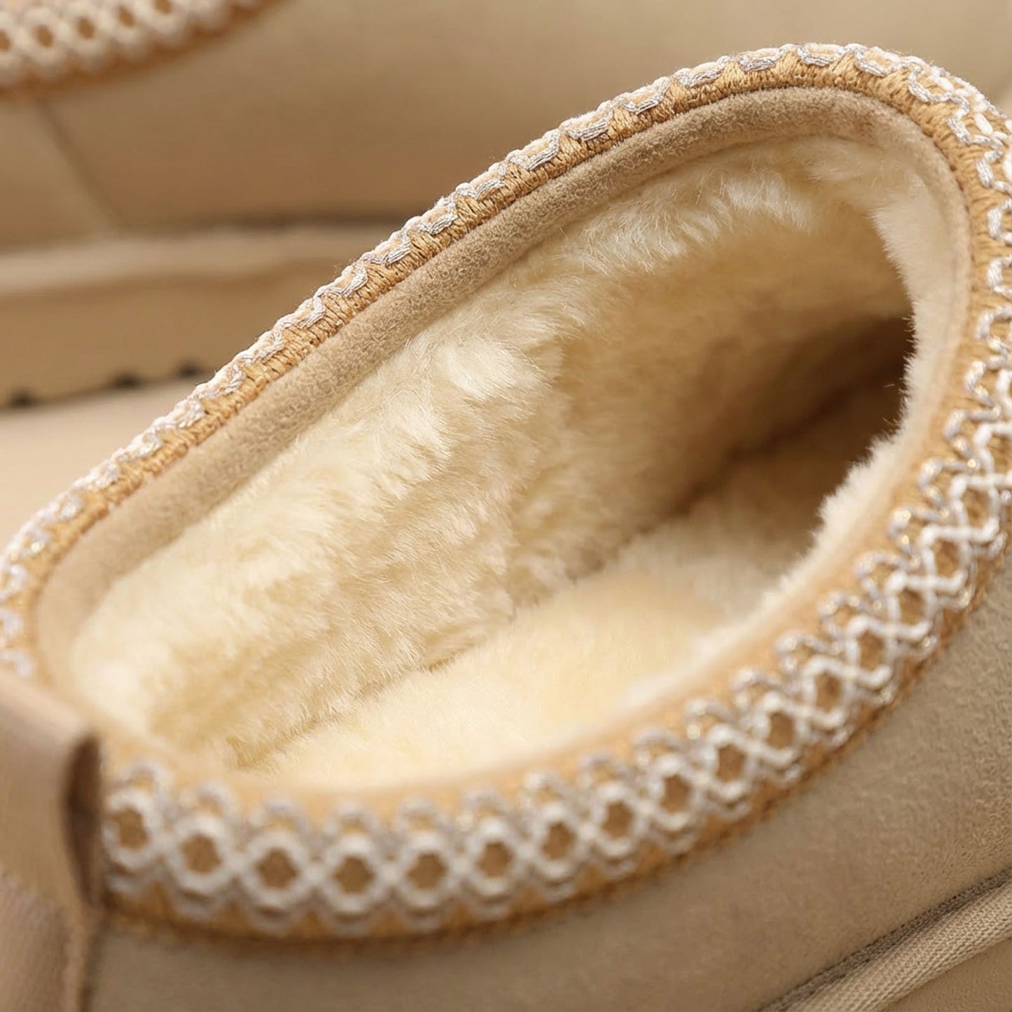 Cozy Suede Bootie Slipper
